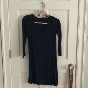 Navy blue American eagle long sleeve dress
